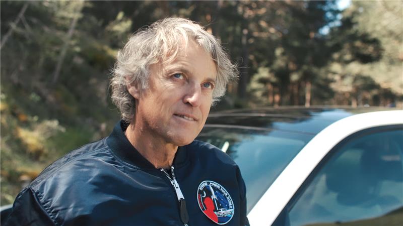 Jesús Calleja en el espacio